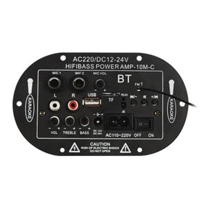 AERZETIX Lot DE 10 fusibles AGU 20A pour Sono Auto Voiture ampli sub subwoofer C40690 