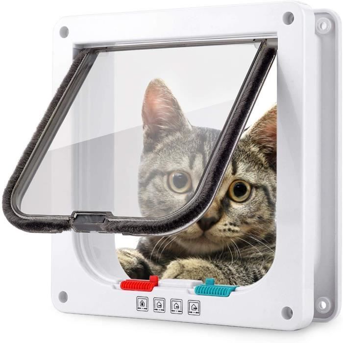 Chatière électronique à micropuce Cat Mate chat et petit chien KERBL