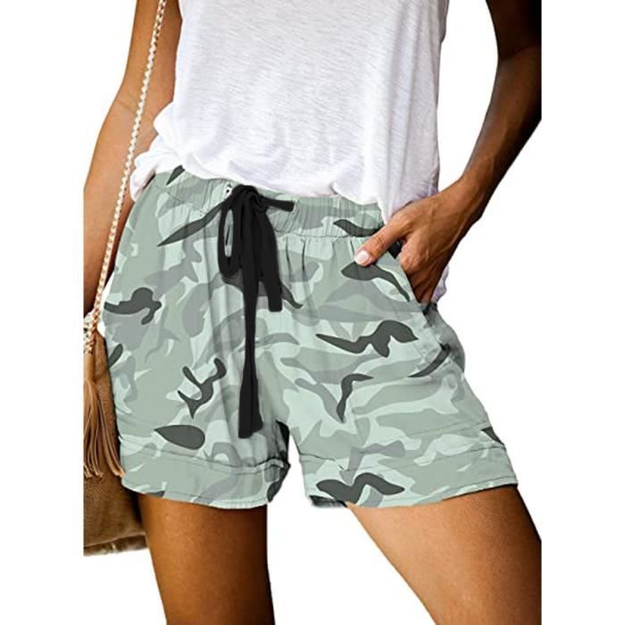Short femme militaire hot sale