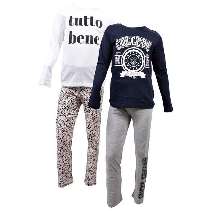 Pyjama fille cheval Cdiscount