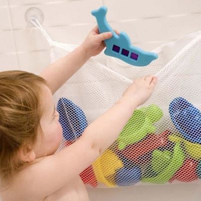 Organisateurs de Salle de Bain, Panier de rangement pour organisateur de  jouets de bain, Support de Rangement, support de rangement pour baignoire  rétractable jouer à des jouets panier de rangement : 
