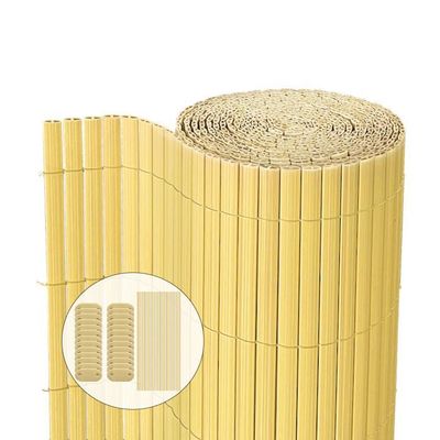 Canisse PVC Brise Vue Ultra Renforce Avec Attaches De Fixation 100x300cm Beige Vounot 89485930