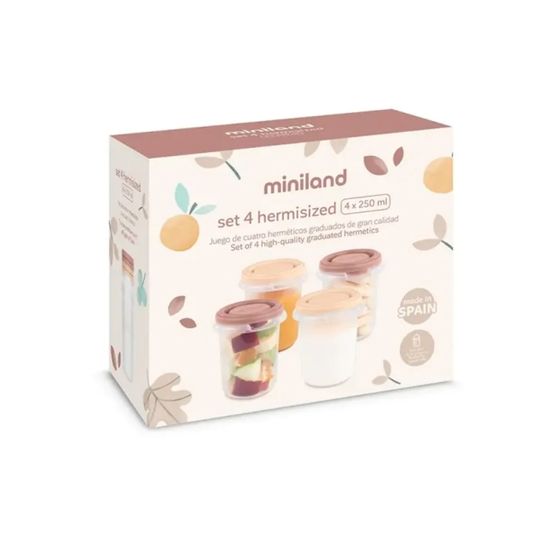 18 Mini Pots Hermétiques Pour Bébé – 80 Ml – Plastique Alimentaire – Congélateur, Micro-ondes, Lave-Vaisselle – 4,5 X 6 Cm