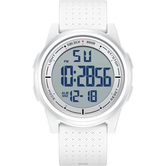 Chronomètre Numérique Étanche Dretec - Rétroéclairé - Précision 1/100s - Mémoire 100 Temps - IPX7