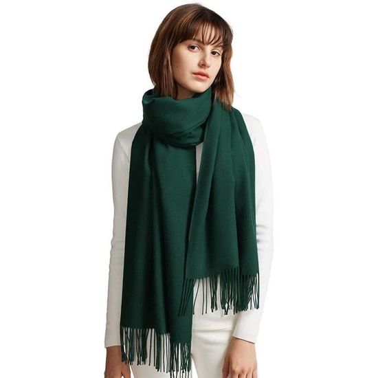 Arctic Penguin Écharpe Châle Pashmina Femme 200x70cm - Cachemire Doux Automne Hiver - Grandes Tailles