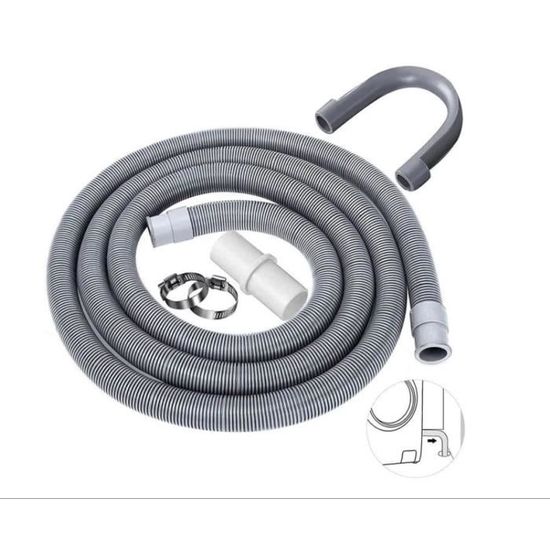 Rallonge Tuyau Evacuation Lave Linge,Tuyau Evacuation Lave Vaisselle,Rallonge Tuyau Lave