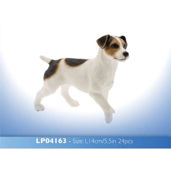 Statue Decorative De Chien En Ceramique Peint Main Jack Russel Terrier Achat Vente Statue Statuette Cdiscount