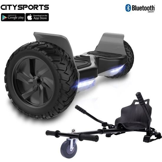 Hoverboard Tout Terrain 8.5 CITYSPORTS Hummer SUV 700W