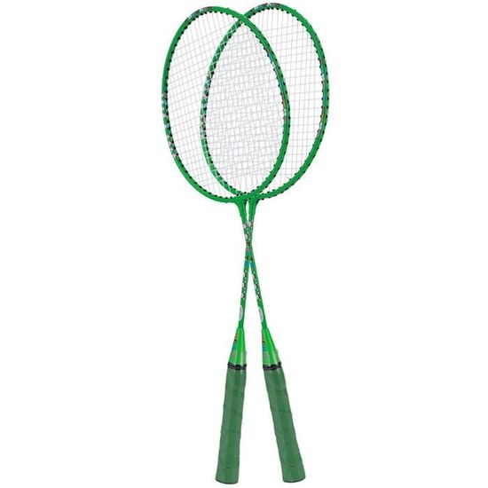 Raquette Badminton VGEBY Aluminium Carbone - Lot 2 Raquettes Avec Sac - Pour Entraînement Sportif