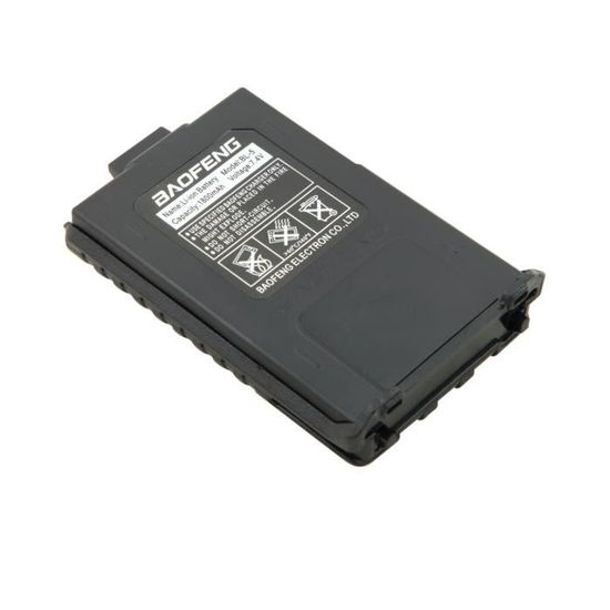 Batterie Baofeng UV-5R 1800mAh - Remplacement Original Pour Radio Double Bande