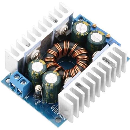 Module Alimentation DC 5-30V Vers 1.25-30V Convertisseur Boost Buck Régulateur Tension 10A Haute Efficacité