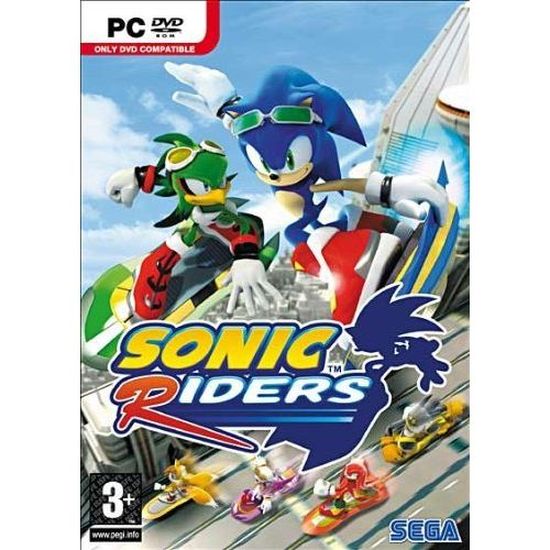 Sonic Riders - Édition Française Pour PC - Bon état, Expédition Rapide