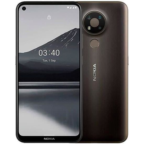 Nokia 3.4 3Go/64Go Gris (Charcoal Grey) Dual SIM