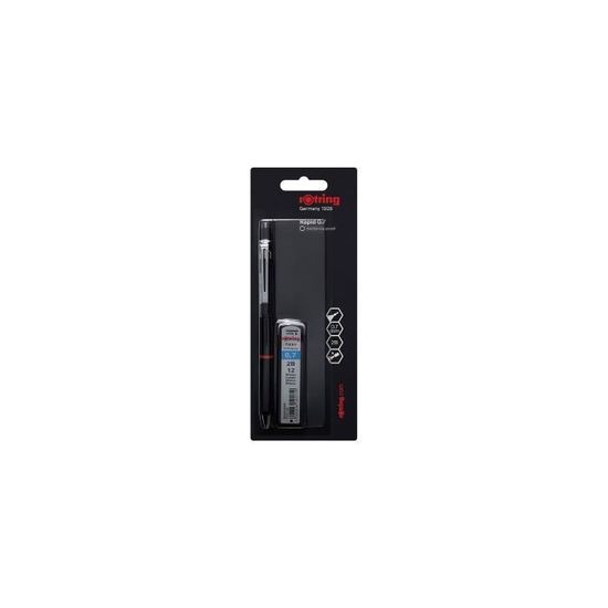 Lot De 36 Mines Graphite 2 Mm - Dureté 2B - Pour Dessin Technique Et Créatif - Couleur Bleue - 7