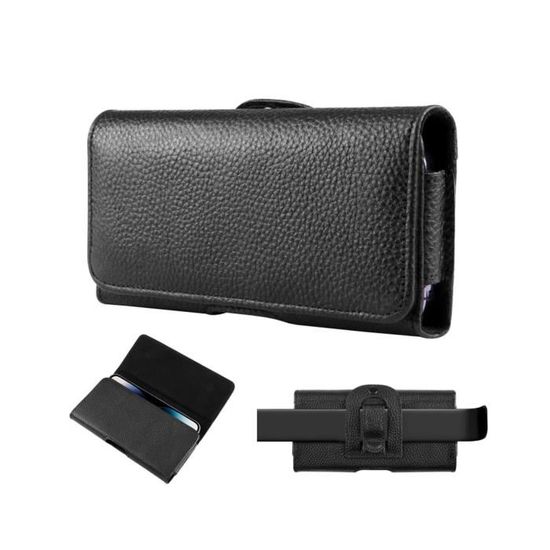 Étui De Ceinture - VGEBY - Cuir - Pour Téléphones 6,1 à 6,8 Pouces