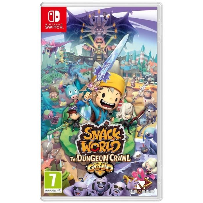 Nintendo Snack World Mordus Donjons Gold - vue 3