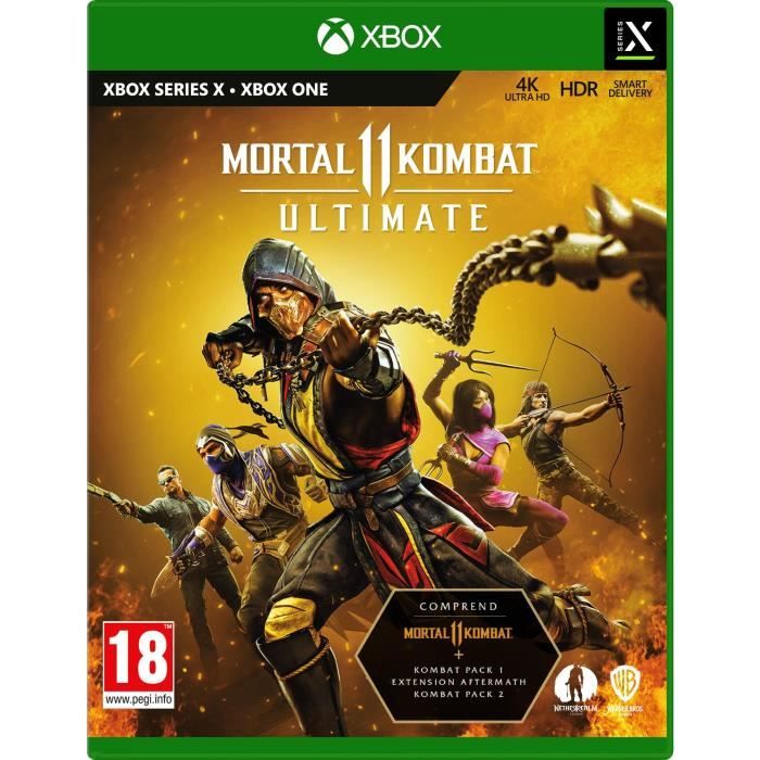 Warner Games Mortal Kombat 11 Ultimate Jeu Xbox One Et Xbox Series X