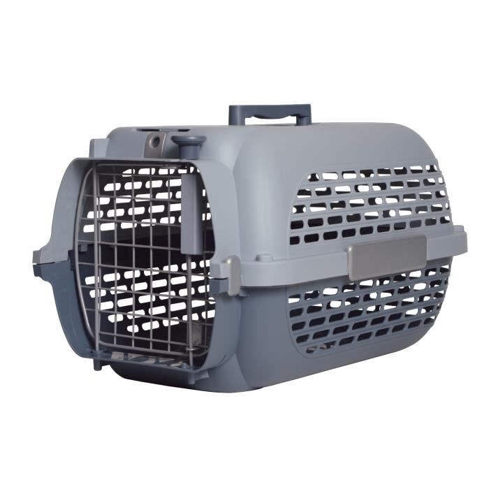 Meilleurs prix pour Cage de transport pour chien - PET VOYAGER - Taille 4 - Bleu - Extérieur - 69x46x46 cm