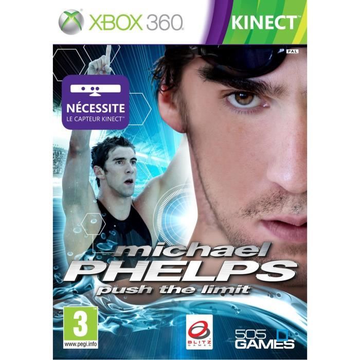 PHELPS PUSHING THE LIMIT KINECT / Jeu console X360