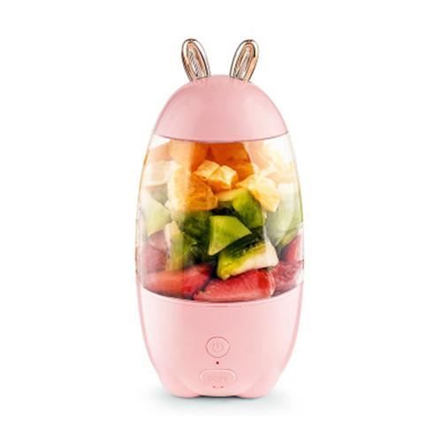 Nouveau mini presse-agrumesélectrique USB chargeant petite centrifugeuse domestique - rose