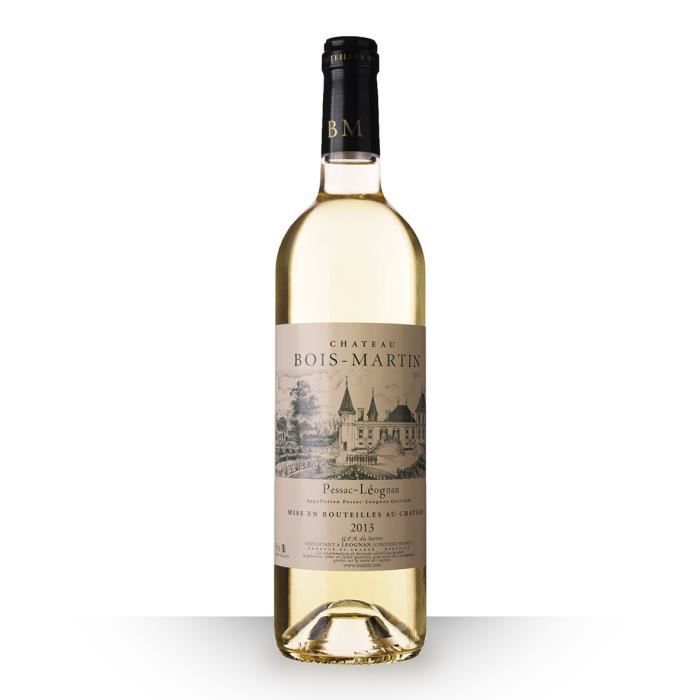 Château Bois-Martin 2013 Blanc 75cl AOC Pessac-Léognan - Vin Blanc