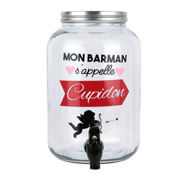 FONTAINE À BOISSON MON BARMAN CUPIDON 3.5L BLANC