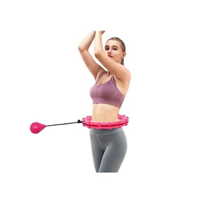 Cerceau intelligent Ne laissera pas tomber le cerceau, adapté au fitness intérieur et extérieur smart hula hoop