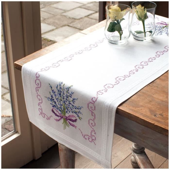 Kit chemin de table Lavande