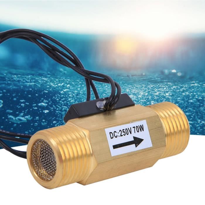 avec interrupteur de débit haute performance d'interface 1/2 pouce, commutateur de capteur de débit d'eau, débitmètre