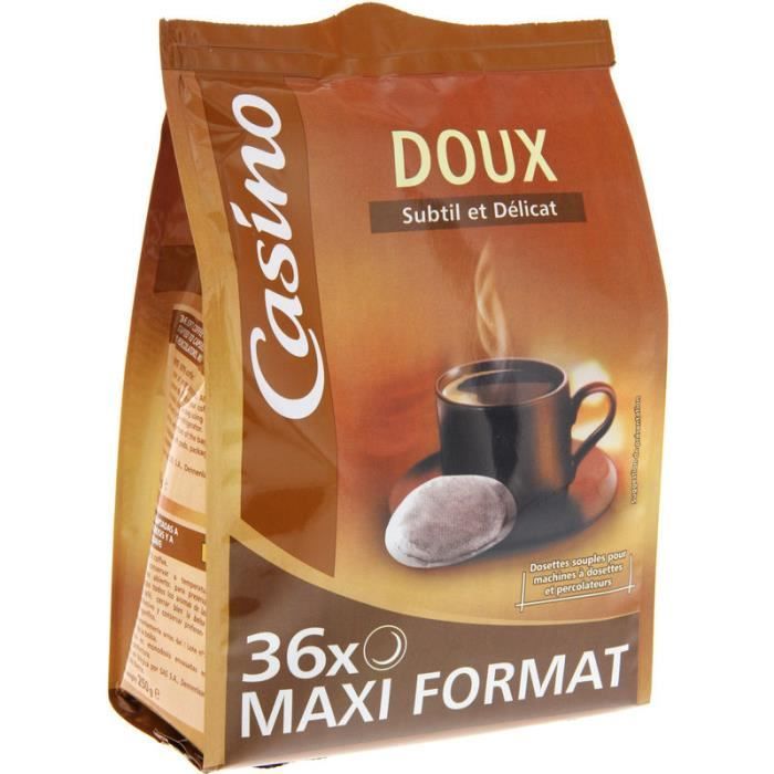 Dosettes à Café Arabica Doux x36 250 g