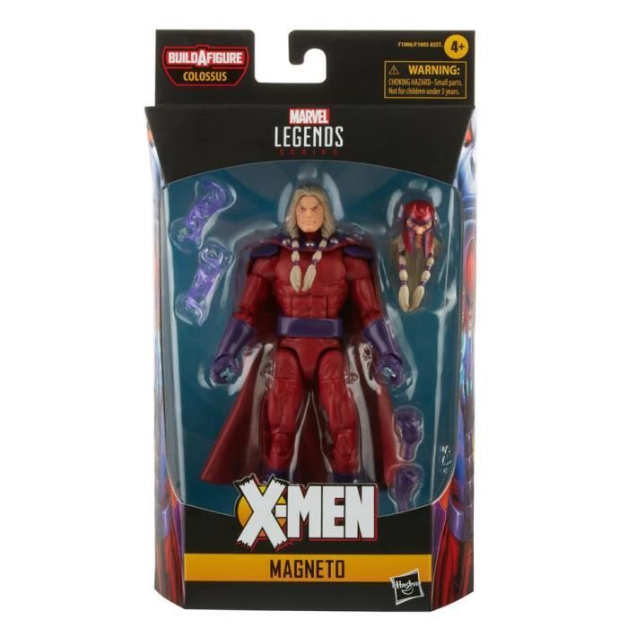 Marvel Legends Series - X-Men Collection Colossus Figurine d'action de Magneto15cm