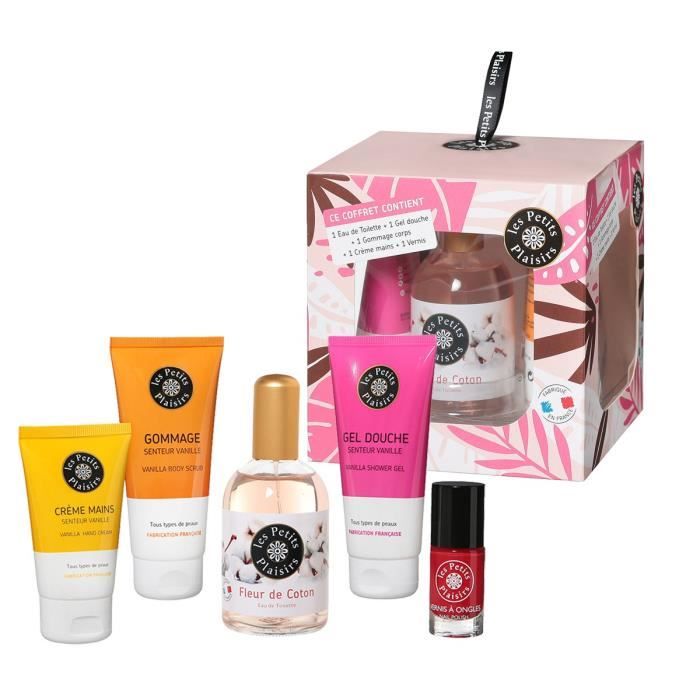LES PETITS PLAISIRS Coffret Eau de toilette Fleur de Coton