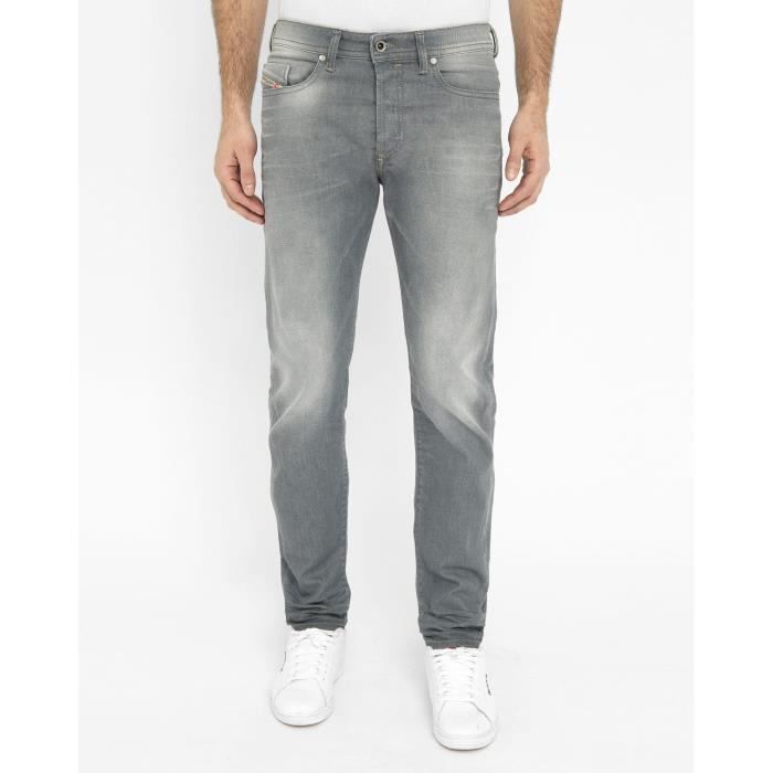 Jean Regular Slim Gris Délavé Buster pour homme