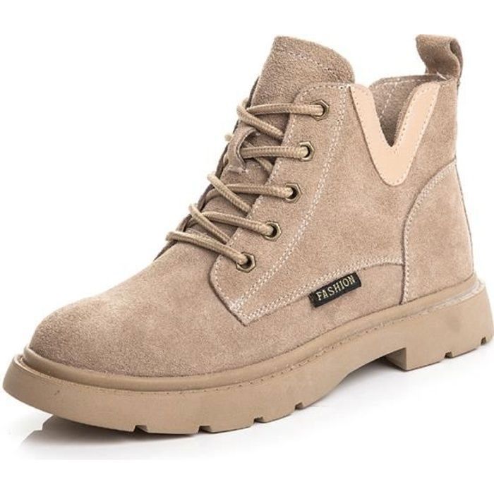 boots grise femme