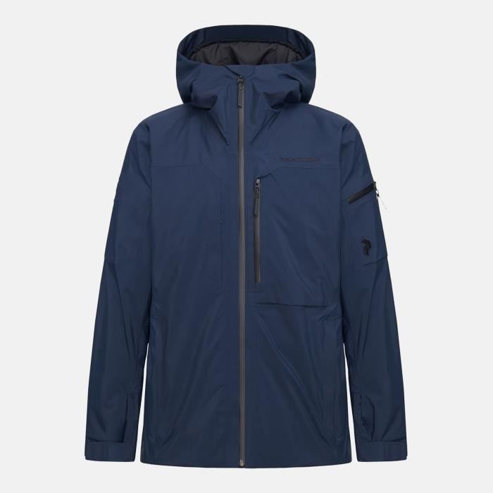 Veste De Ski/snow Peak Performance M Alpine 2l Jacket Blue Shadow Homme