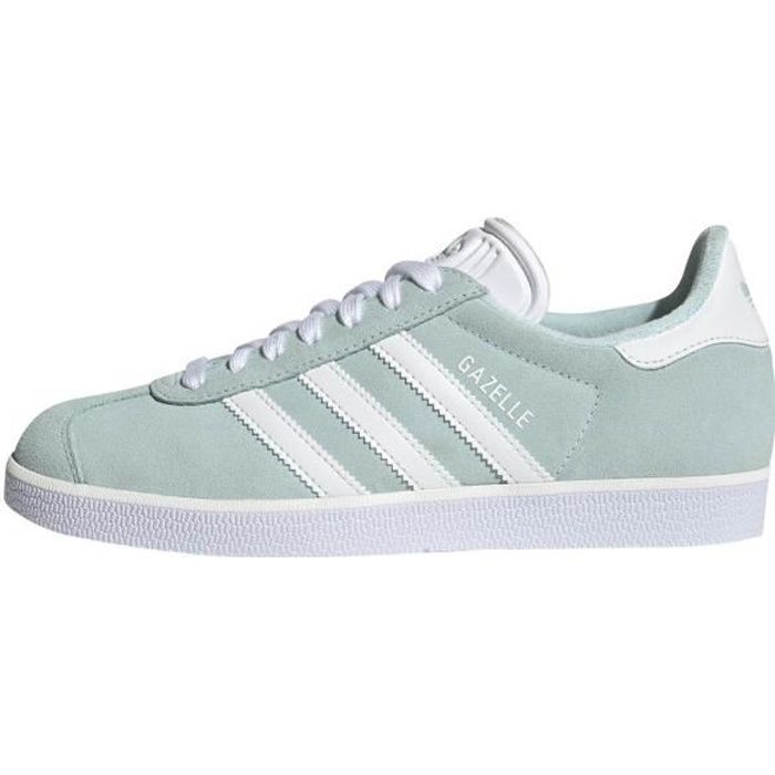Baskets Adidas Gazelle vert femme