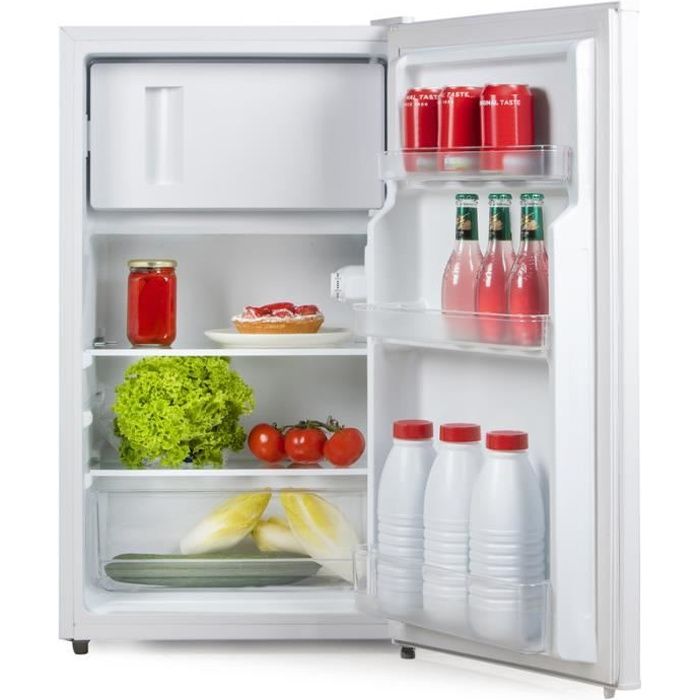 PRIMO PR133FR Réfrigérateur Congélateur Table Top - 80L - F - Blanc