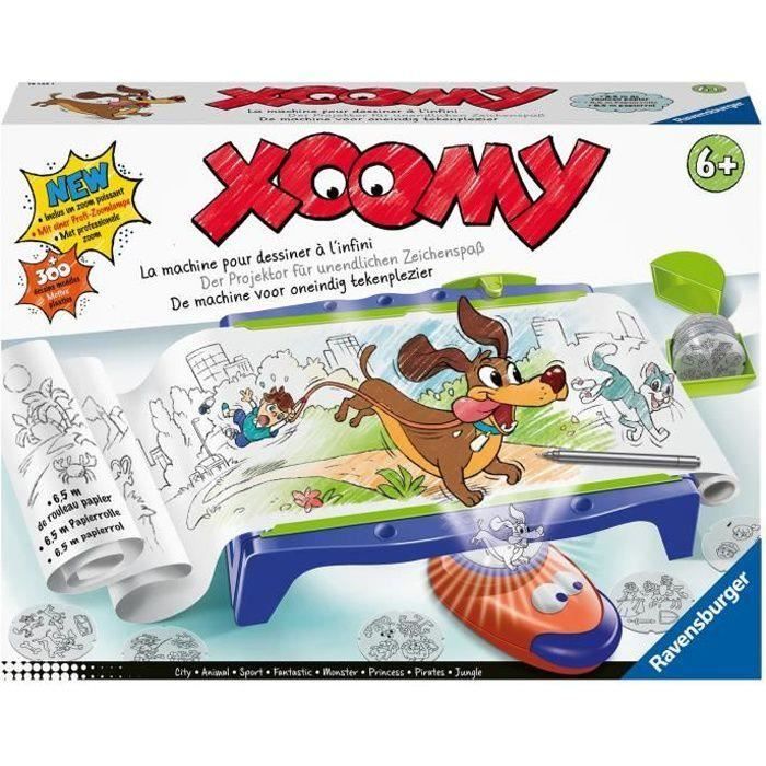 SHOT CASE - Xoomy maxi avec rouleau - Ravensburger - Loisirs créatifs - Atelier a dessins - Coffret maxi format - Des 6 ans