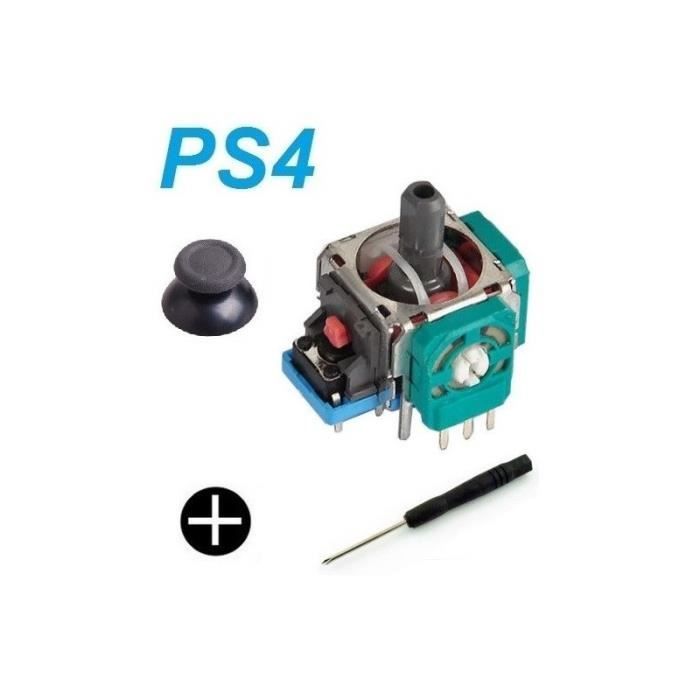 Joystick 3D PS4 joystick de remplacement manette casse joystick et crusiforme Skyexpert