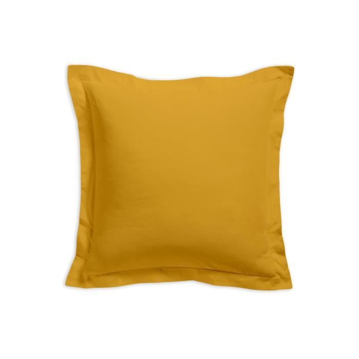 TODAY Taie d'oreiller 100% coton - 75x75 cm - Safran