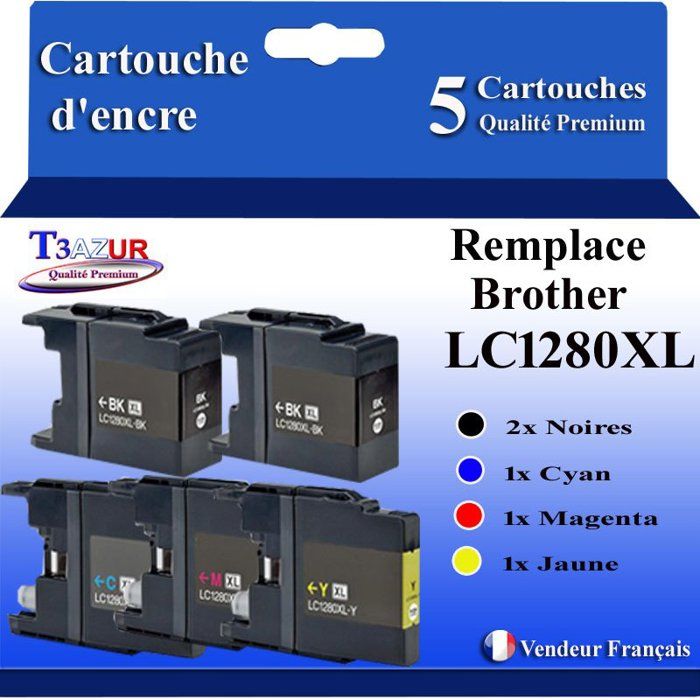 Lot De 12 Cartouches D'encre (1 Set) Pour Brother DCP-J925DW, MFC-J5910DW... - Marque Go Inks