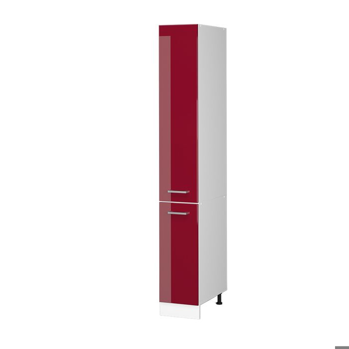 Meuble haute de cuisine R-Line 30cm Rouge brillant/Blanc Vicco 37808