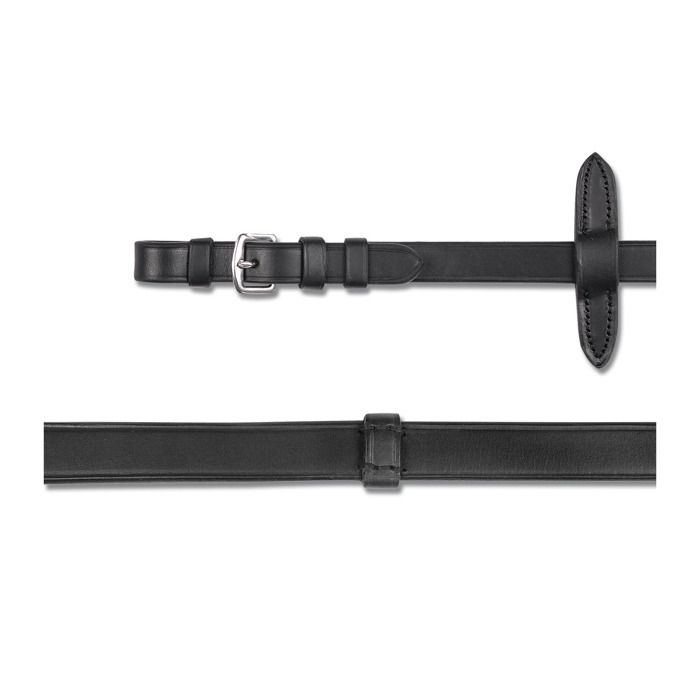 Rênes Extra Longues En Cuir Noir – Qualité Supérieure – Équitation – Occasion