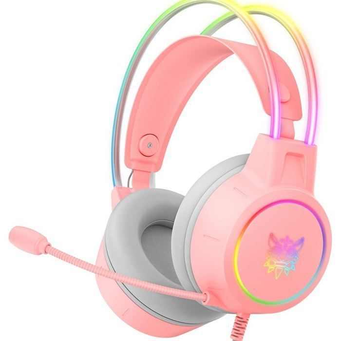 Onikuma X15 PRO Casque Gaming RGB Micro Haute Sensibilité - vue 2