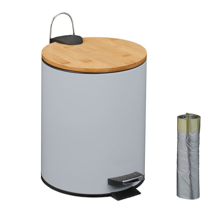 Poubelle Plan de Travail, 8 l, encastrable, déchets organiques, avec