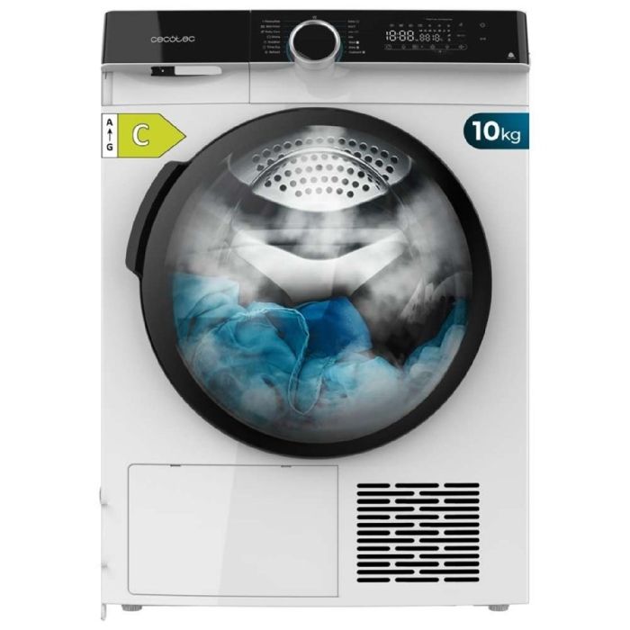 Sèche-linge à Pompe à Chaleur Cecotec 10 kg Bolero Dresscode Dry 10505 Inverter Classe Équivalente A+++ 14 programmes - Cecotec