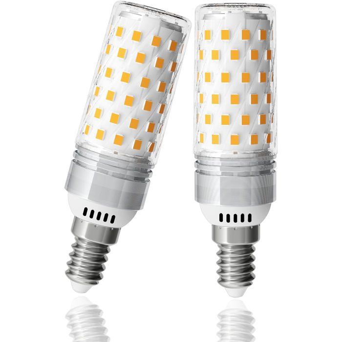 Ampoule LED E14 - ESTAMPILLE - 10W - Équivalent 130W - 1510 lm - Blanc Chaud 3000K - 360° éclairage - Non dimmable
