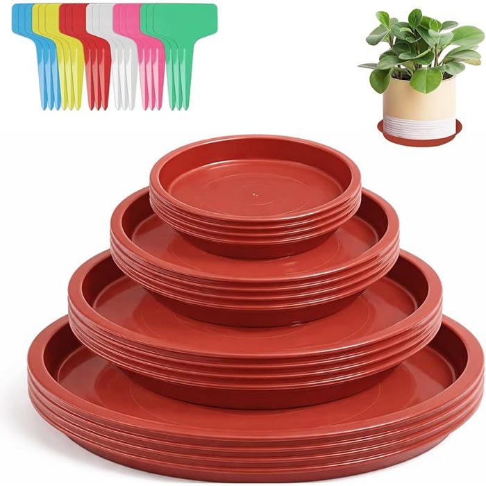 16 Soucoupepour Pots de Fleurs Cou Pot de Fleur Soucoupe Pot Fleur Soucoupepour Plantes Dessous de Pot de