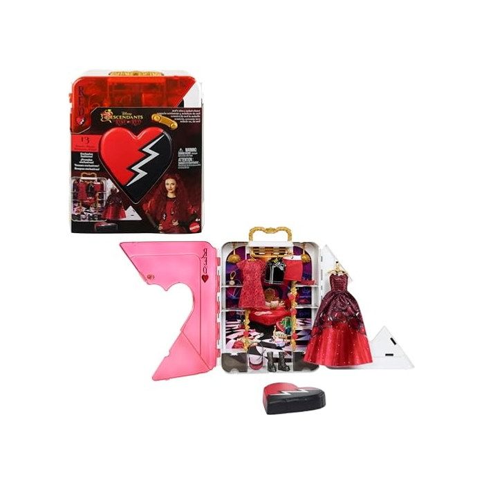 Playset poupée - MATTEL - Disney Descendants: The Rise of Red - 14 pièces - Pliable & rangement - Accessoires exclusifs Playset poupée - MATTEL - Disney Descendants: The Rise of Red - 14 pièces - Pliable & rangement - Accessoires exclusifs