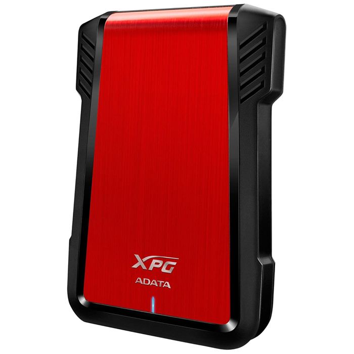 Boîtier HDD/SSD - ADATA - EX500 - 2.5 - USB/SATA III - Noir/Rouge